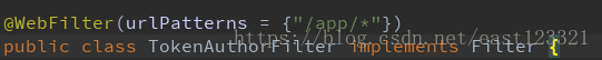 在springboot中怎样使用filter设置要排除的URL