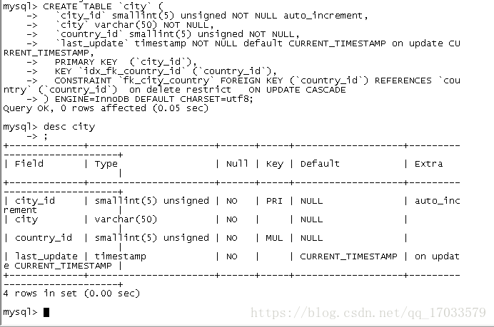 mysql外键设置方式是什么