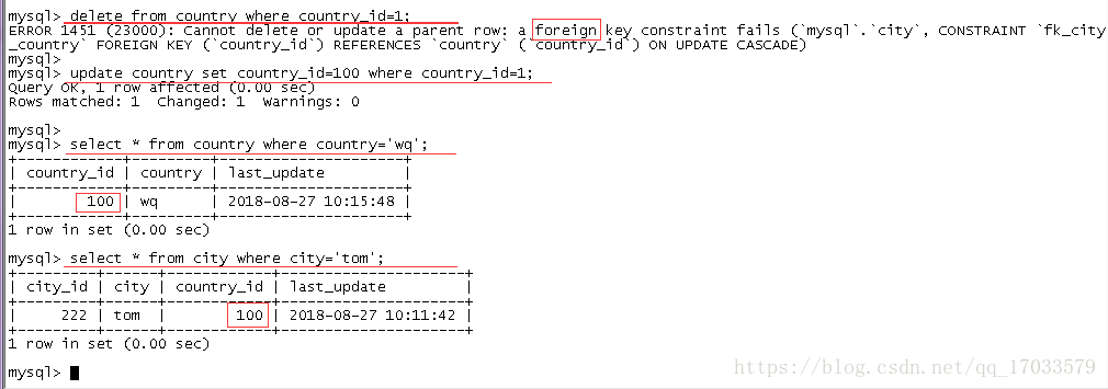 mysql外键设置方式是什么