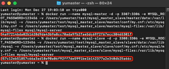MacOS如何使用Docker创建MySQL主从数据库