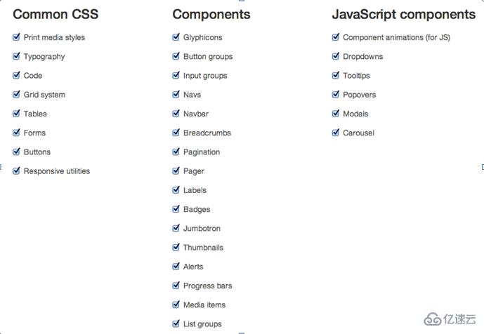 Bootstrap支持的JavaScript插件有哪些