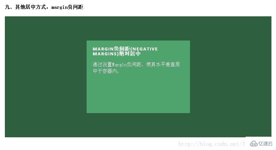 CSS如何实现水平垂直居中的绝对定位居中技术