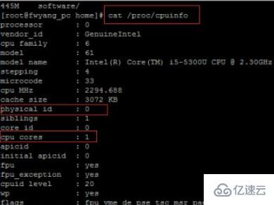 linux如何查看有幾個cpu