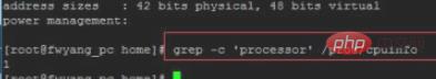 linux如何查看有几个cpu