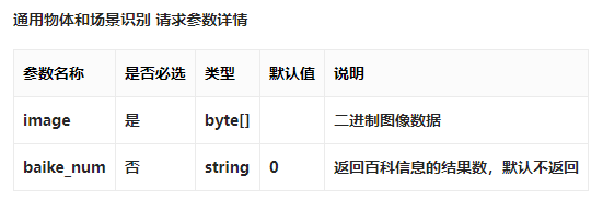 Unity接入百度AI如何实现通用物体和场景识别