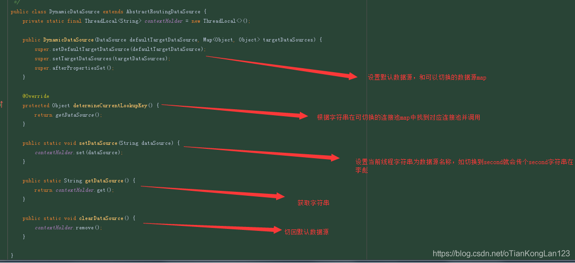 SpringBoot +DynamicDataSource如何切换多数据源