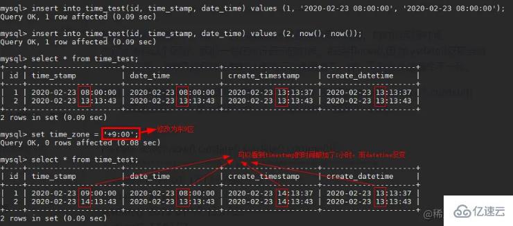 mysql的timestamp存在时区问题怎么解决