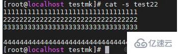 Linux中cat命令怎么用