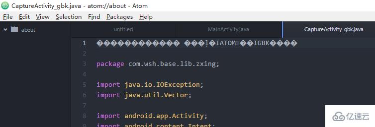 atom如何查看php文件乱码