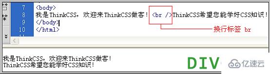 HTML中<Br />换行元素标签怎么用