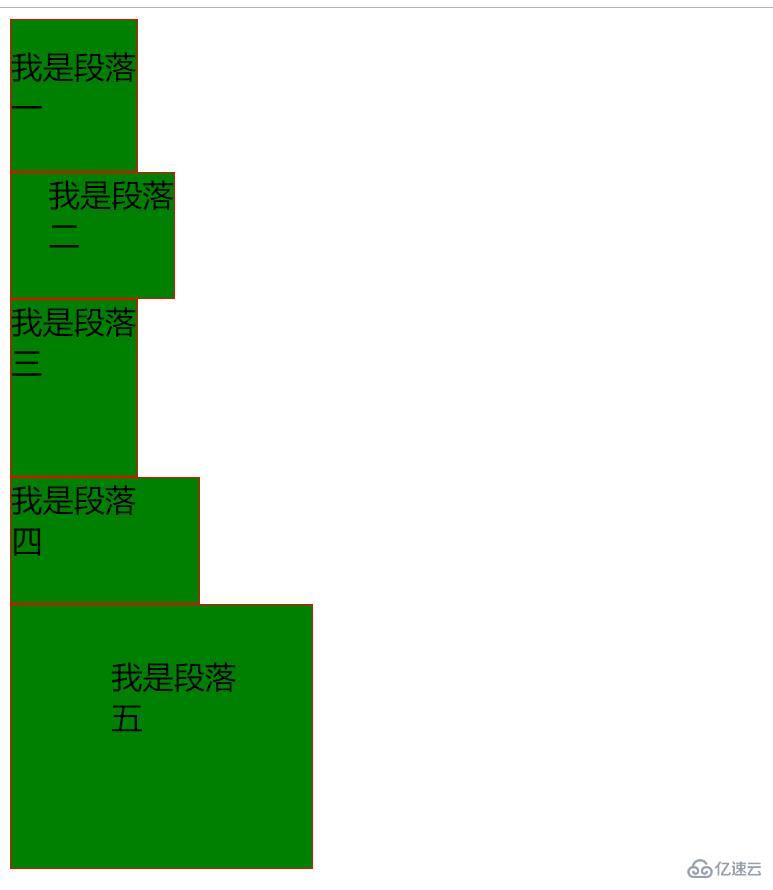 HTML中內(nèi)邊距屬性、外邊距屬性的示例分析