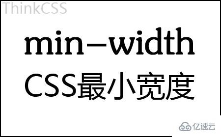 css最小寬度怎么設置