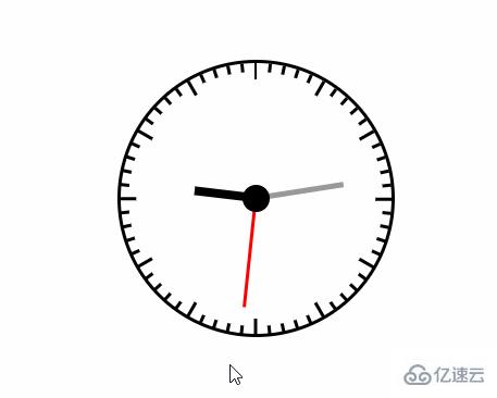 怎么使用css3来绘制出圆形动态时钟