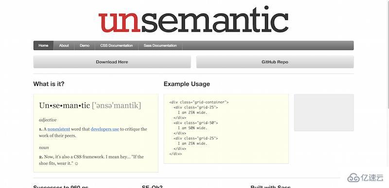 互联网中Unsemantic是什么