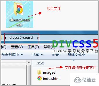 DIV+CSS怎么實現搜索框布局