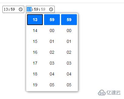 html5时间控件的值有多少种