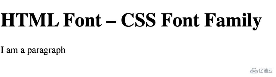 HTML字体和CSS字体有哪些