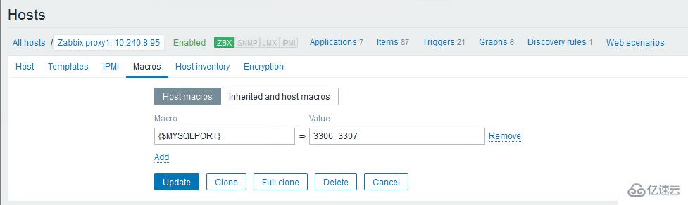 怎么使用zabbix监控多个mysql