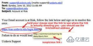 web中怎么快速辨别钓鱼邮件