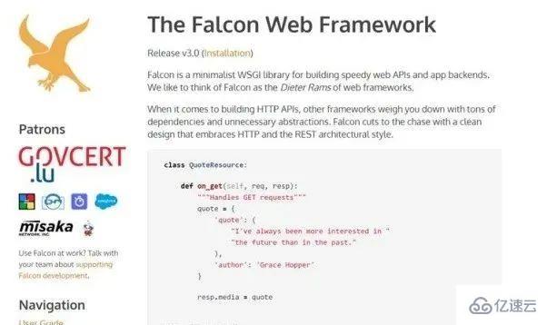 Python怎么构建API流行框架
