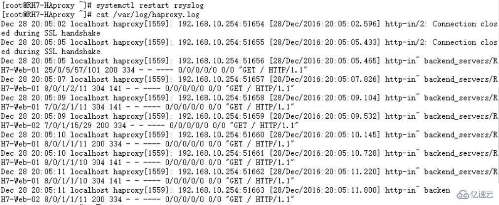 Linux中如何配置HAProxy實(shí)現(xiàn)Web負(fù)載均衡