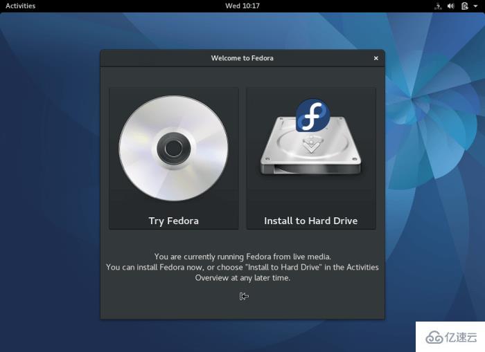 Fedora 25 Workstation如何安装