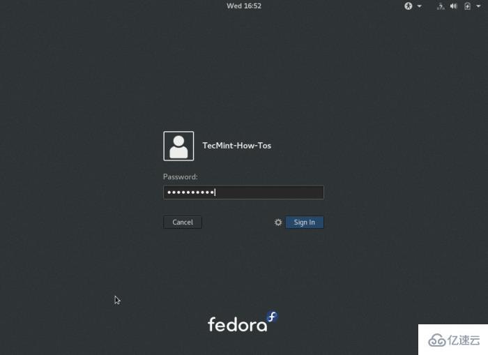 Fedora 25 Workstation如何安裝