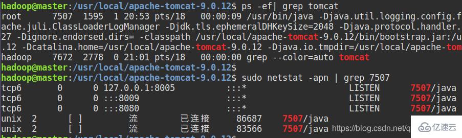 Linux下怎么查看tomcat端口