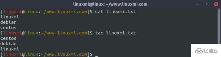 怎么使用Linux cat命令