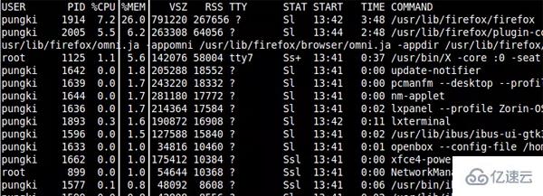 Linux系统中如何使用ps命令