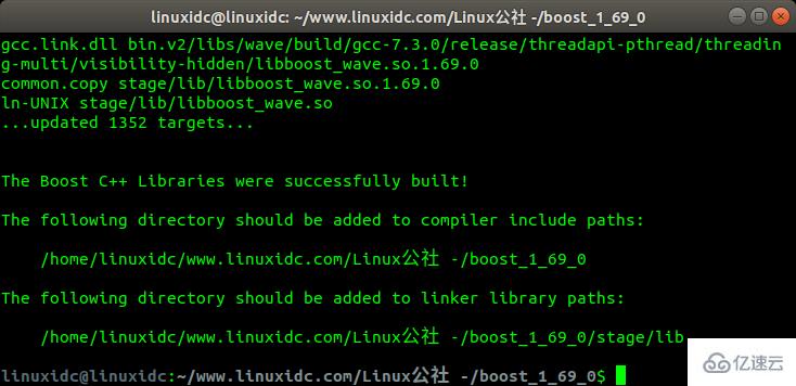 Linux下怎么安装boost 1.69库