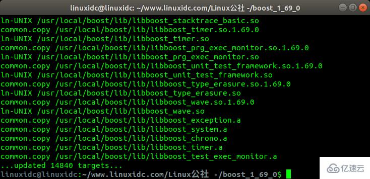 Linux下怎么安装boost 1.69库