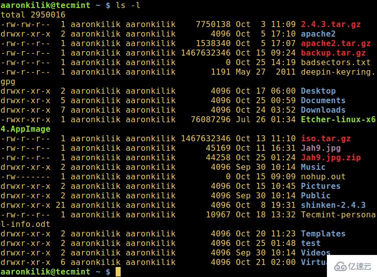 Linux基础命令ls怎么用