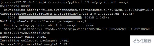 Linux中怎么使用uwgsi部署Python服务