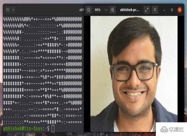 Linux中如何将图像转换成ASCII艺术