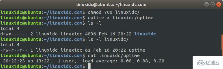 Linux中怎么使用chmod修改目录权限