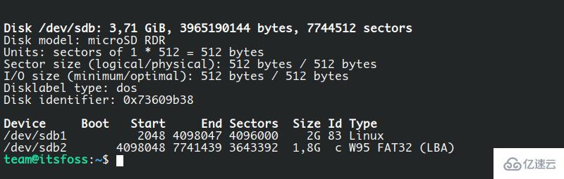 Linux中怎么删除分区