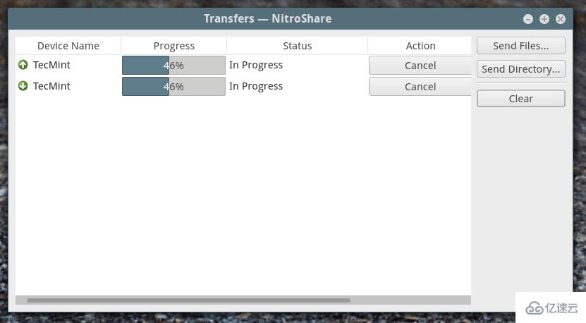 Linux中如何安装并使用NitroShare