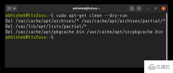 Linux中怎么清除APT缓存