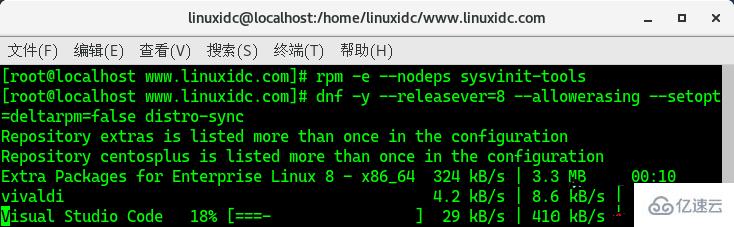 CentOS7怎么快速升级到CentOS8