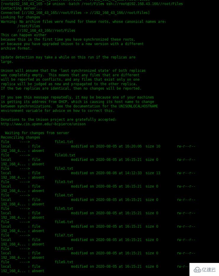 Centos7下怎么使用Unison