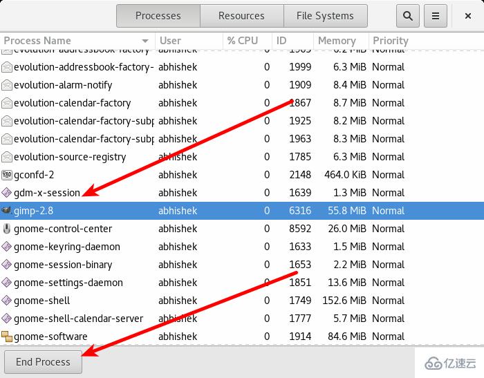 Linux下怎么使用任务管理器