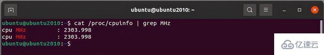 Linux中怎么获取CPU速度