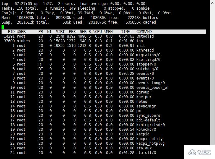 Linux系統top命令怎么用