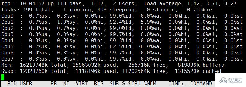 Linux系統top命令怎么用