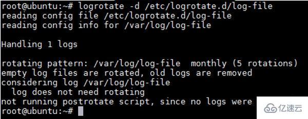 Linux的logrotate怎么使用