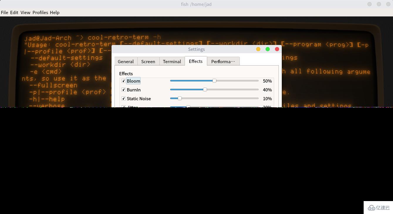 Linux怎么安裝復(fù)古終端Cool Retro Term