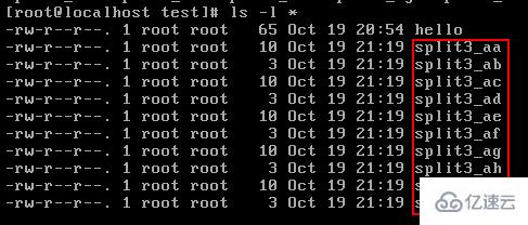 Linux系统中split命令怎么用