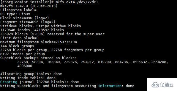 Linux系统如何添加新硬盘