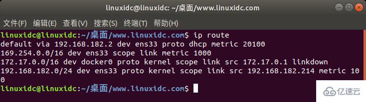 Linux系统如何查看网络路由表